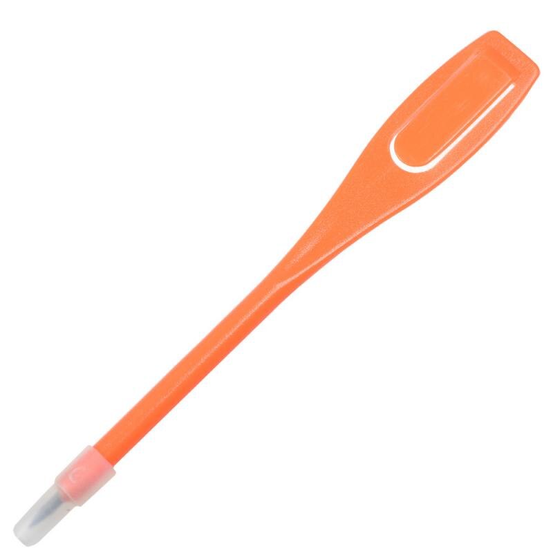 50pcs Plastic Golf Pen Pencil Clip Score Card Lead Scoring Golfer Accessory Tool Recording Score Golf Pen: orange