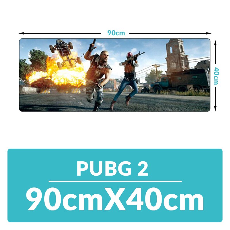 DATA FROG Gaming Mouse Pad Computer Gamer Big Mouse Mat Anti-slip Keyboard Mousepad Mats For PC Laptop Desk Resting Surface Mat: 90x40 LGR