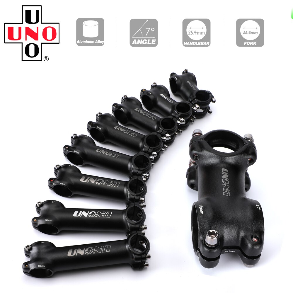 UNO 25,4 mm Vorbau MTB Fahrradlenker Vorbau 7 17 35 Grad Ultraleicht MTB Energie Fahrrad Tisch Berg Straße Fahrradlenker Vorbau