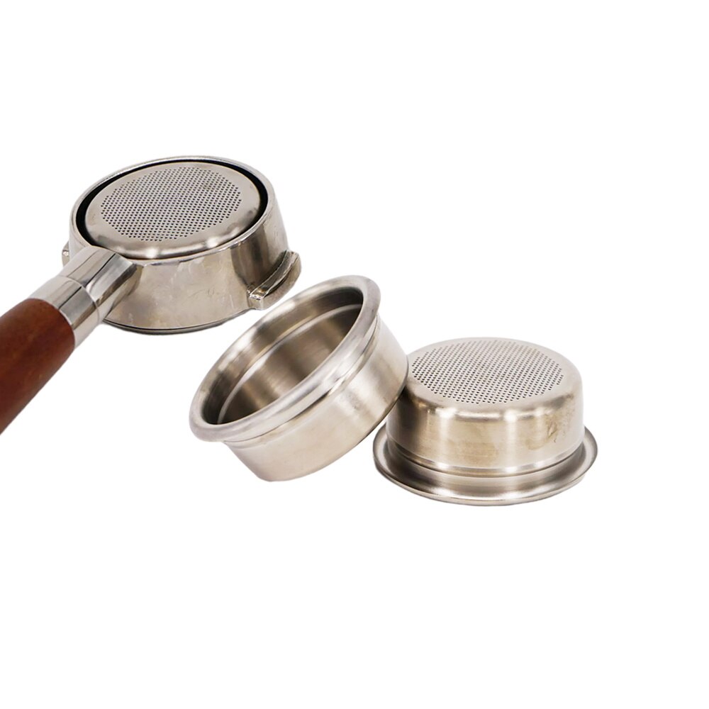 58mm Stainless Steel Coffee Filter Basket High Pre... Grandado