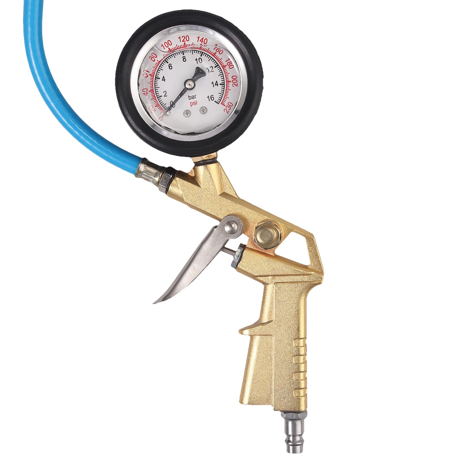 Neoteck High-Precision 0-230PSI Stainless Steel Manometer Liquid Filled Pressure Gauge Air Oil Water Hydraulic Pressure Gauge