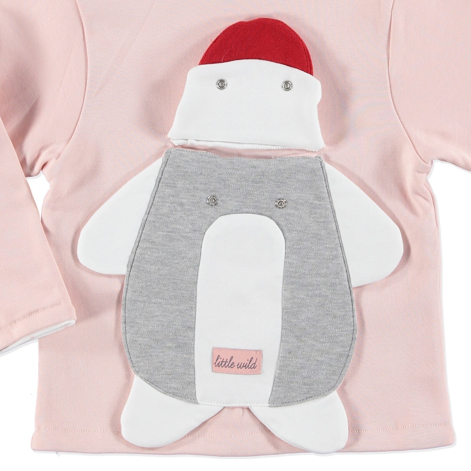 Ebebek Hellobaby Pinguïn Thema Baby Rugzak Gedetailleerde Vest