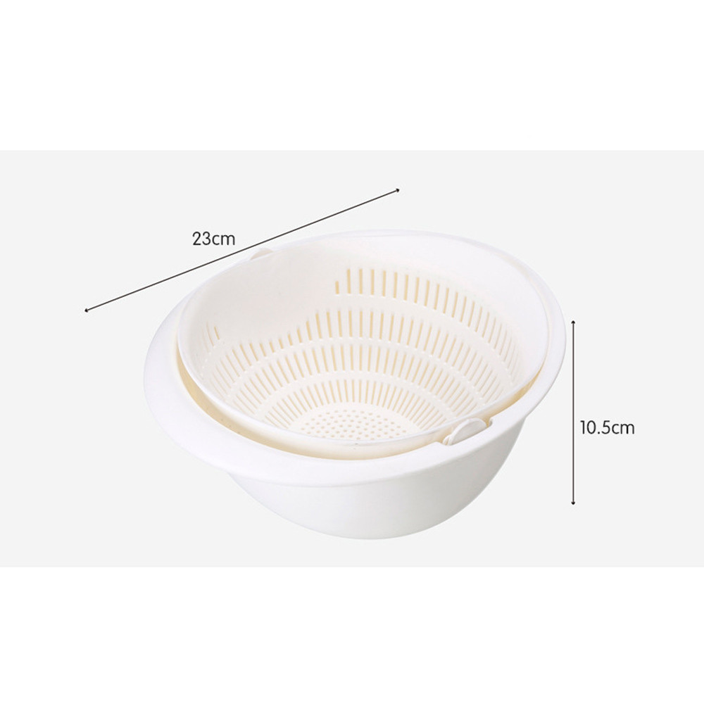 #H40 Food Grade Plastic Rice Beans Peas Washing Filter Strainer Pink Basket Sieve Drainer Cleaning Gadget Fruit Drain Basket