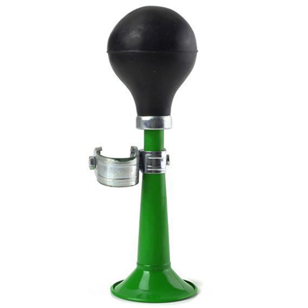 Klaxon à Air en métal pour vélo, trompette, presser l'ampoule en caoutchouc, 30MP02: green
