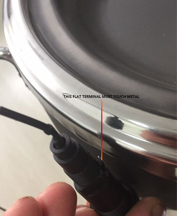 One Piece of Piezo Spark Ignition set with cable 1000mm long Push button kitchen lighters