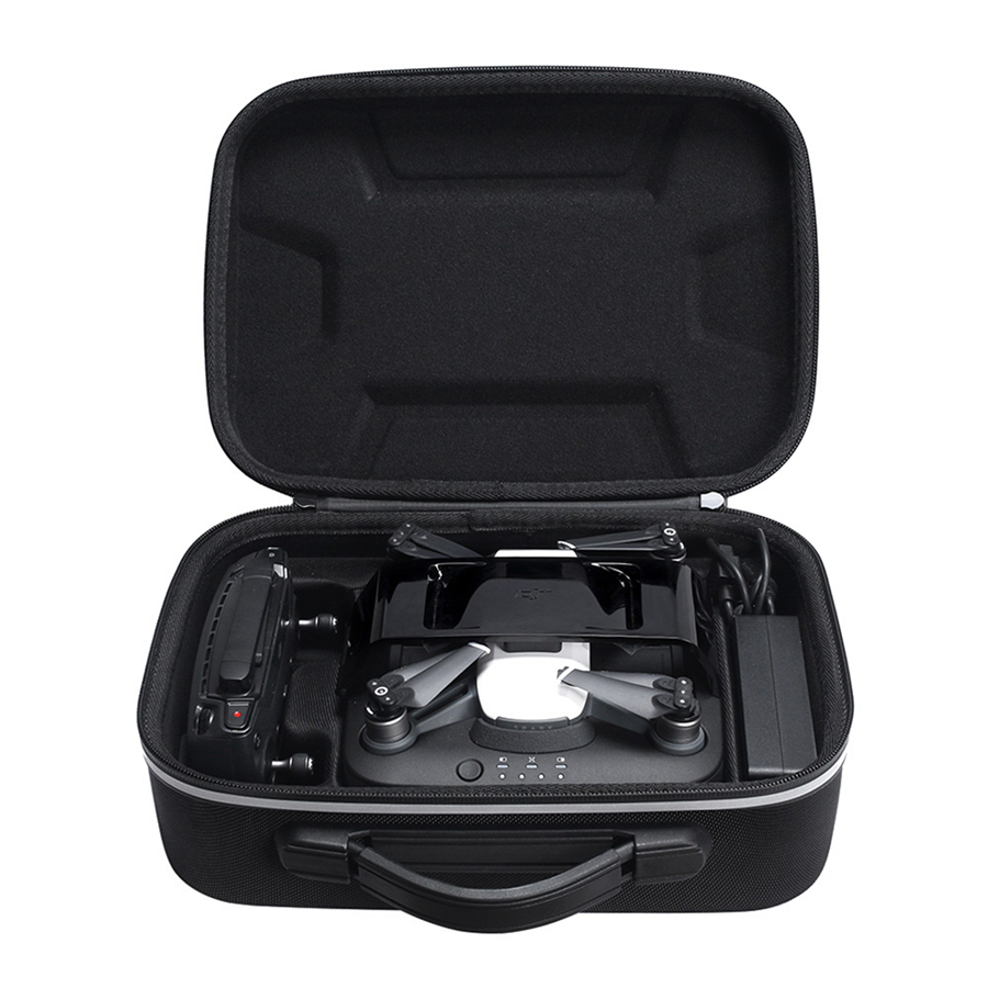 Waterbestendig Hard Drone Doos voor DJI Spark & Charger & Afstandsbediening Reizen Draagtas Storage Case Box Pouch voor opladen