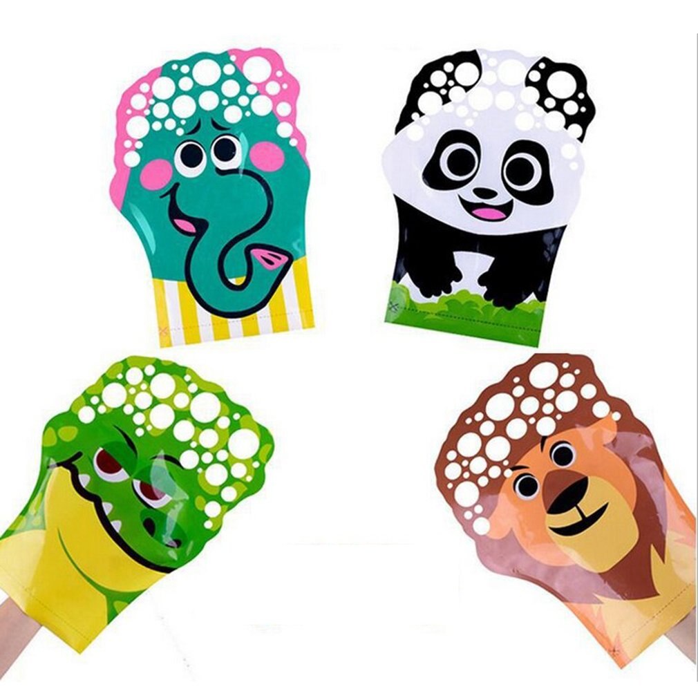 1 stücke Karikatur Magie Palme Blasen blasiert Handschuhe Spielzeug Krokodil Panda Elefant Löwir freundlicher Sommer Ich bin Freien Spiele