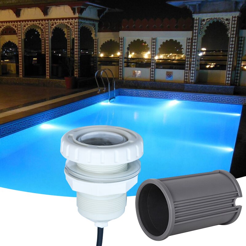 ABS LED Pool light AC12V Concrete surface mounted Submersible lamp IP68 Waterproof light Recessed Pool Light Swimming Pool lamp