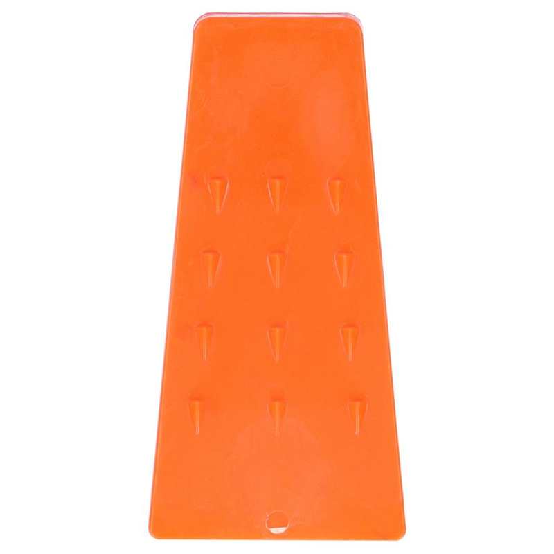 Cuñas de tala de plástico de 5 pulgadas, cuña de corte de árbol naranja , accesorios para carpintería