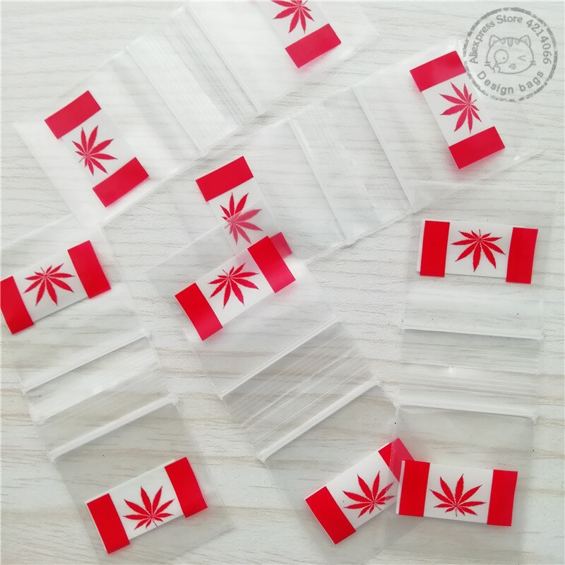 1515 Zware D Naakte Dames Print Desgin Sieraden Tassen Zip Lock Baggies 100Pcs 1.5 "X 1.5" T09: maple