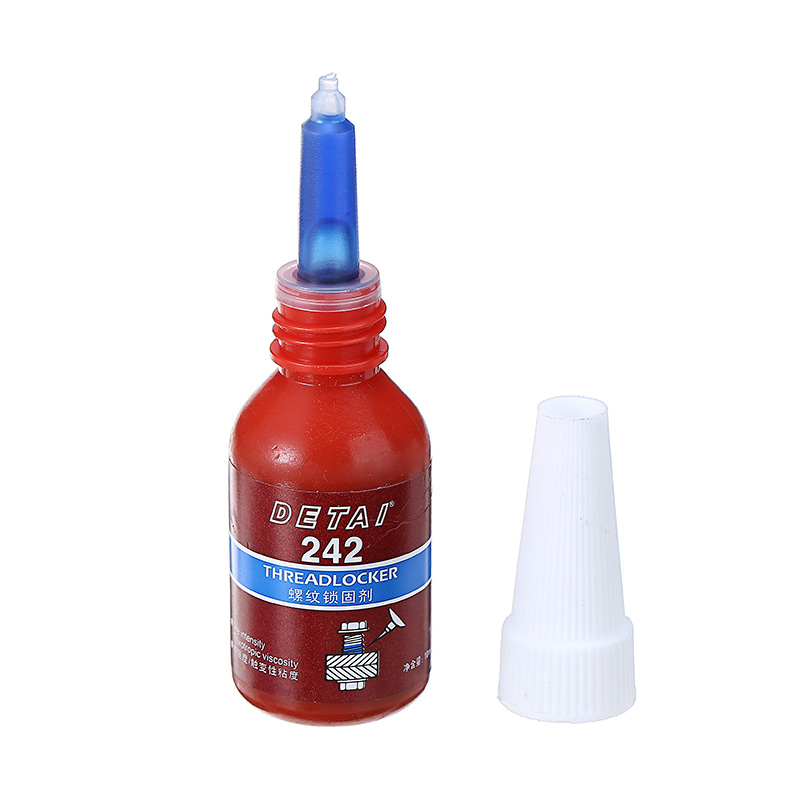 Agente de bloqueo de rosca de pegamento para tornillo, adhesivo anaeróbico resistente al aceite, curado rápido para todo tipo de alambre de Metal, 10ml