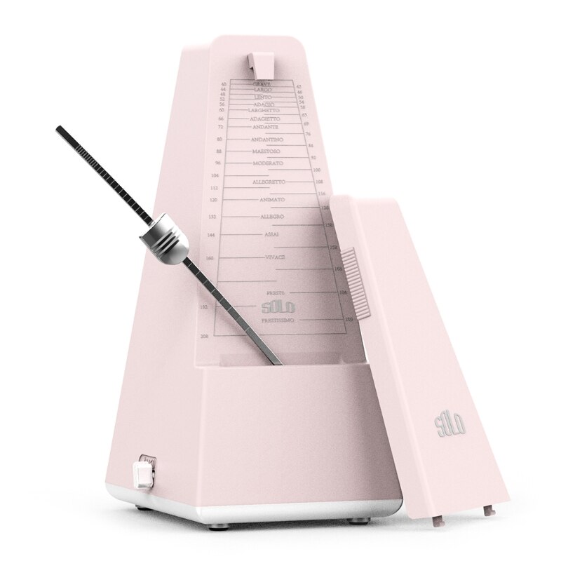 Trapezoid Wind up Mechanical Metronome with Accurate Timing and Tempo for Piano Guitar Drum Violin Musical Instruments: PK