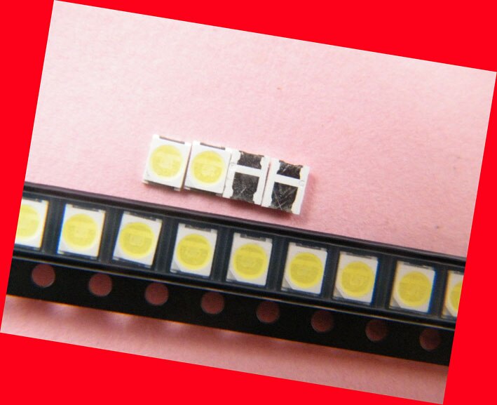 200piece/lot for repair Konka Skyworth Changhong LCD TV LED backlight SMD LEDs Ju-fei 2835 3V Cold white light emitting diode