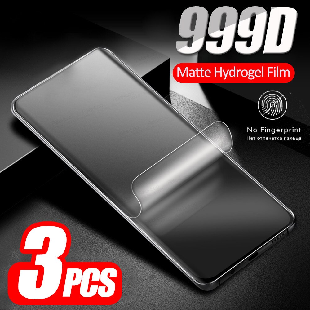 3pcs Full Curved For Xiaomi Redmi Note 11 Pro 5G Matte Hydrogel Film Readmi Note11 S 4G 11S Frosted Screen Protectors Not Glass