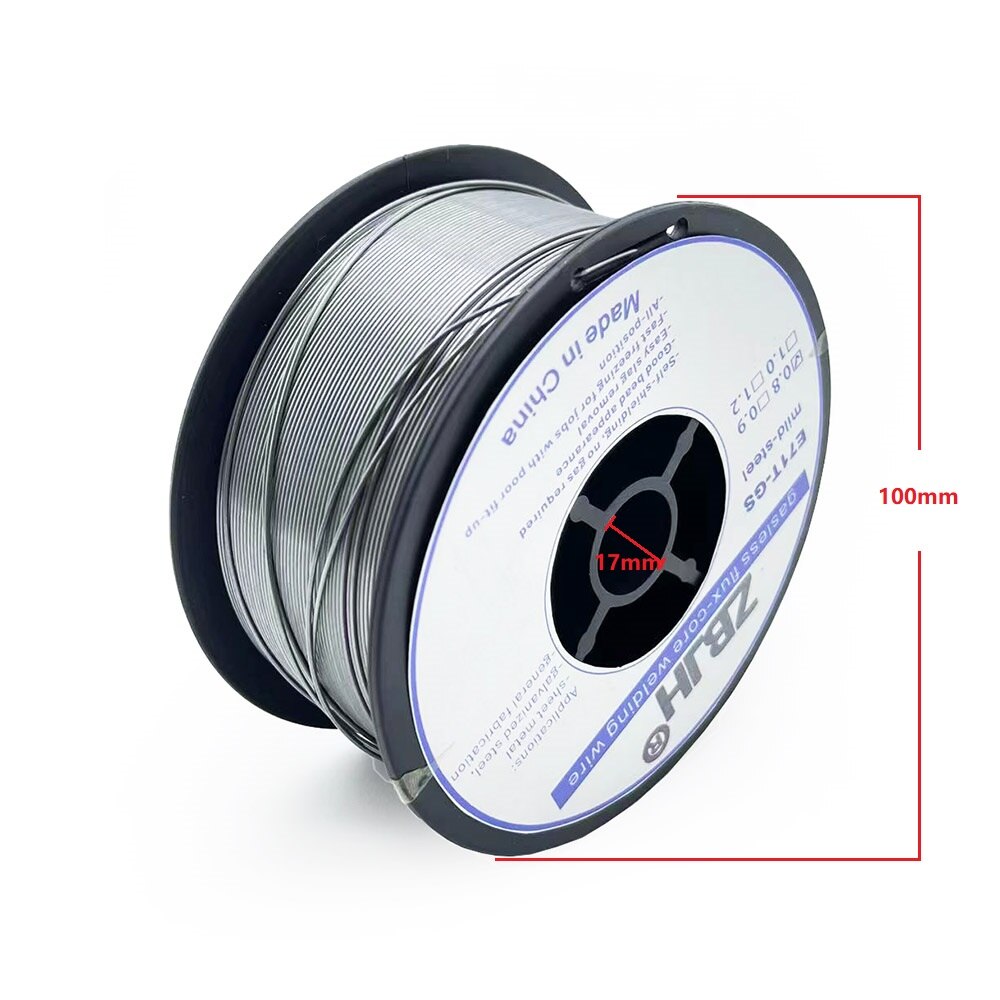 1Kg Flux Core Draad Self-Afgeschermde Geen Gas Mig Draad Carbon Staal Flux Core Draad Mig Lassen Gasless draad E71T-GS 0.8/0.9/1.0/1.2Mm