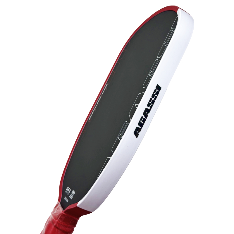 Agassi pro  iv 16 mm pickleball paddle gen 4 tfp foam core  t700 carbon fiber pickleball racket increases spin and control