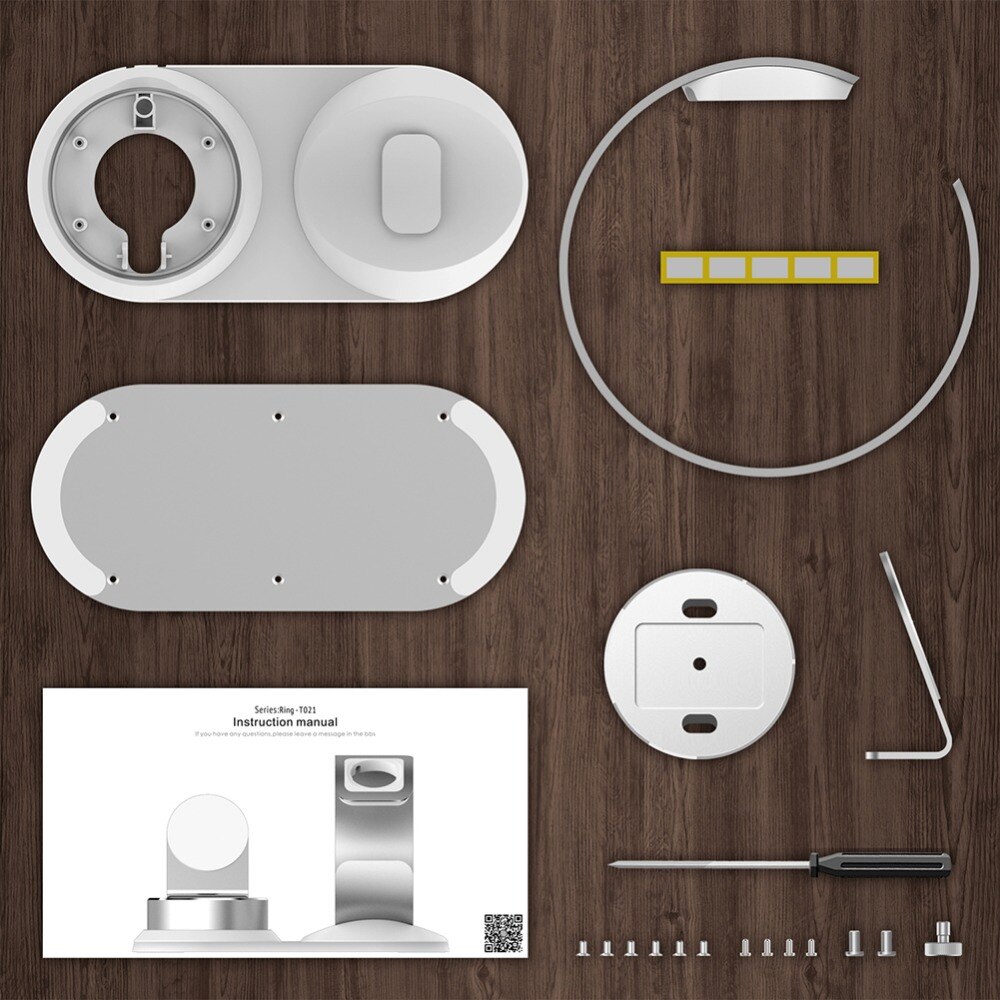 Mobile Support desk charger for iphone charge 3 in 1 phone holder for apple watch stand charging dock station for airpods