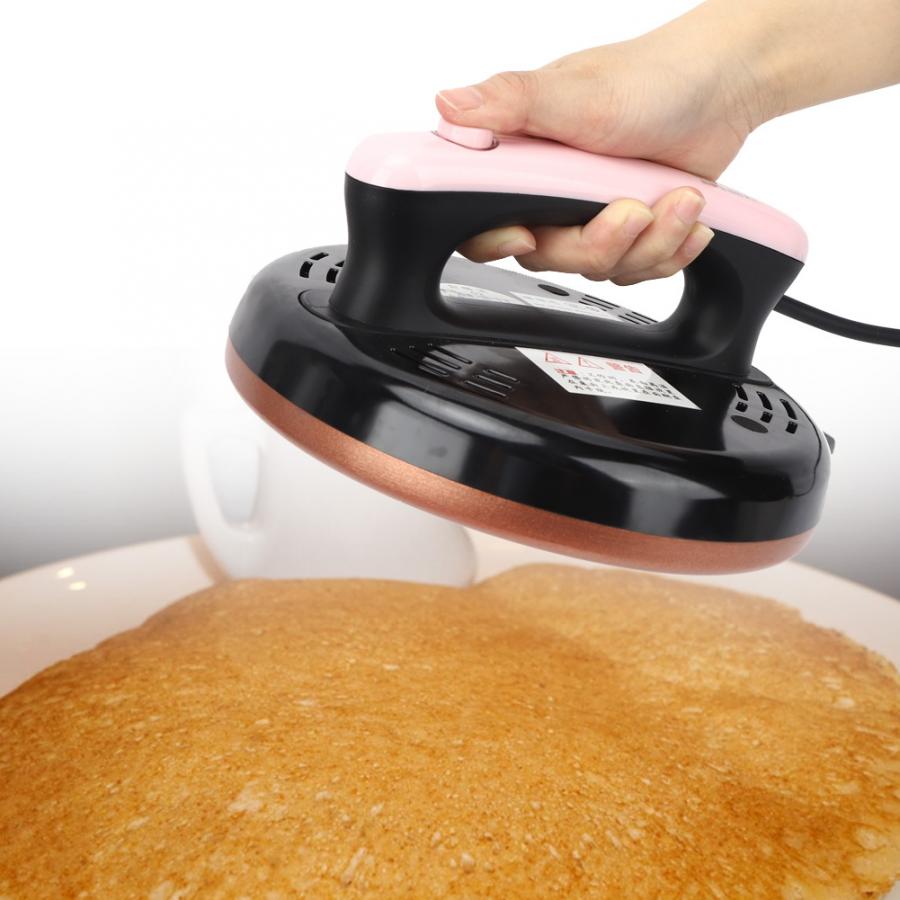 220V Automatische Pannenkoek Maker Non-stick Elektrische Pannenkoek Making Machine Keuken Koken Tool Au Plug Elektrische Bakpan