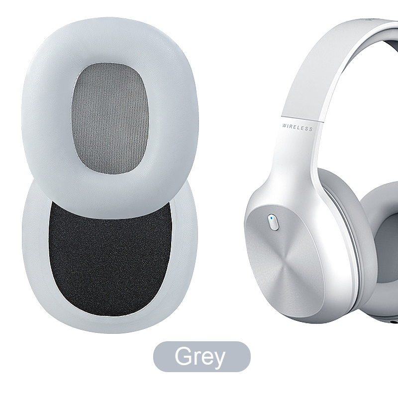 Replacement Ear Pads Earpads Foam Cushions Cover Cases for Edifie W800BT W808BT K800 K830 K815P K841P G1 G20 Headphone Headset: WHITE