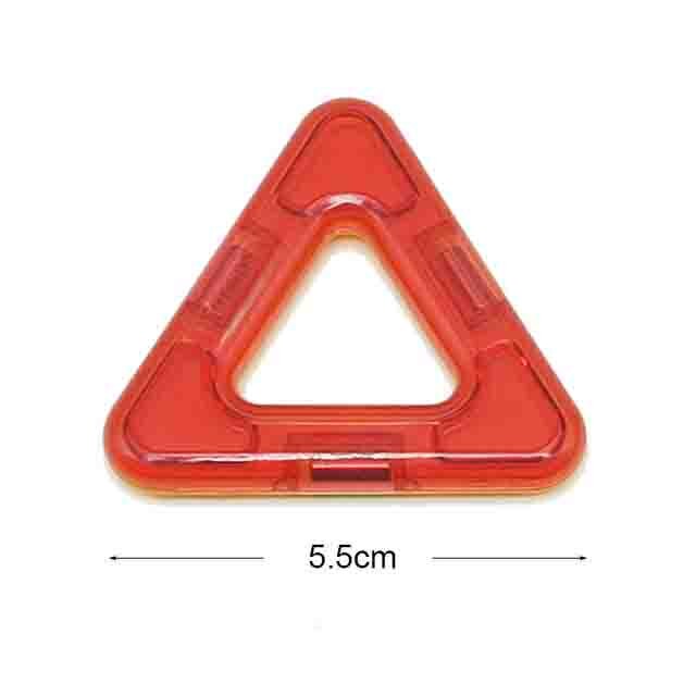 Sviluppo di intelligenza dei bambini bastone regalo preferito building block giocattoli Creativi di disegno magnetico multi-tipo di blocchi di costruzione: triangle