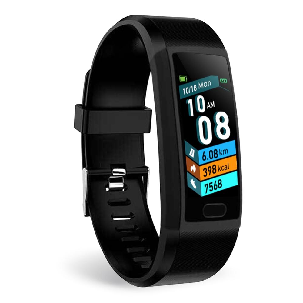 118 Plus Smart Polsband Smart Horloge Fitness Tracker Sleep Monitor Weersverwachting Smart Armband Waterdicht Smartband Met Gps