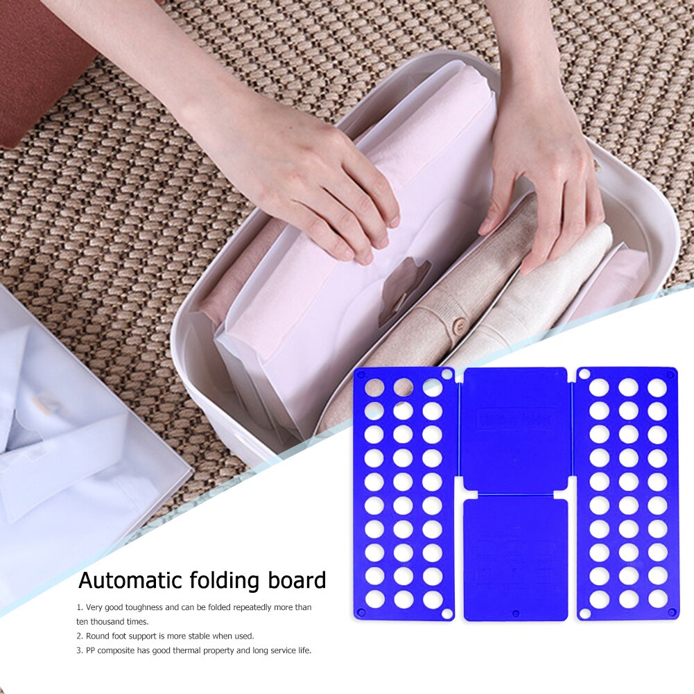 T-Shirt à pliage rapide, vêtements faciles à organiser, planche pliante pour vêtements multifonctionnels, organisateur porte-tissu en plastique pour adultes et enfants