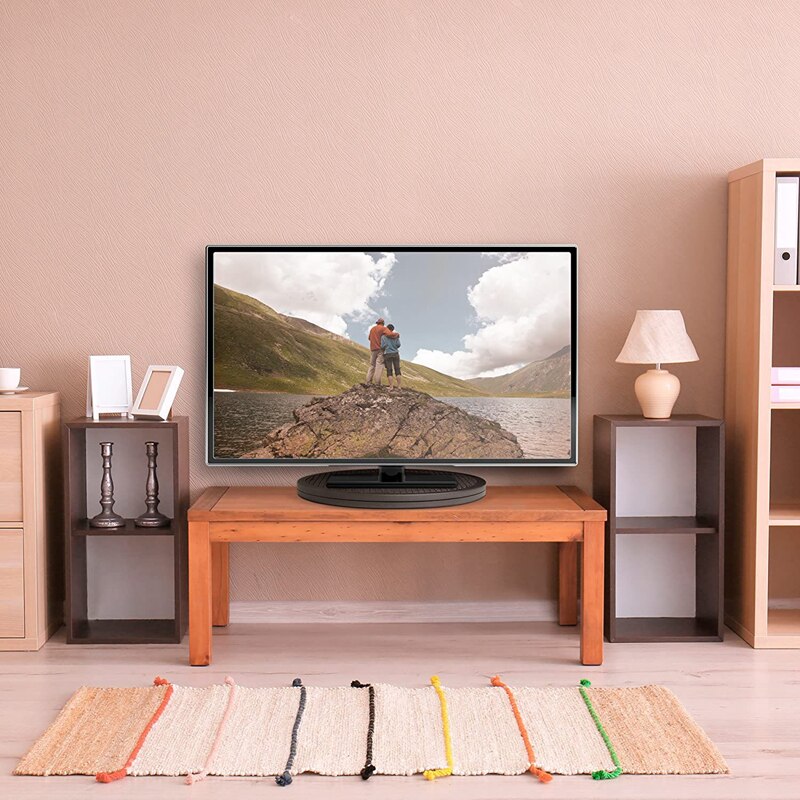 360- graders manuel tv drejeskive, dobbeltsidet tv roterende beslag