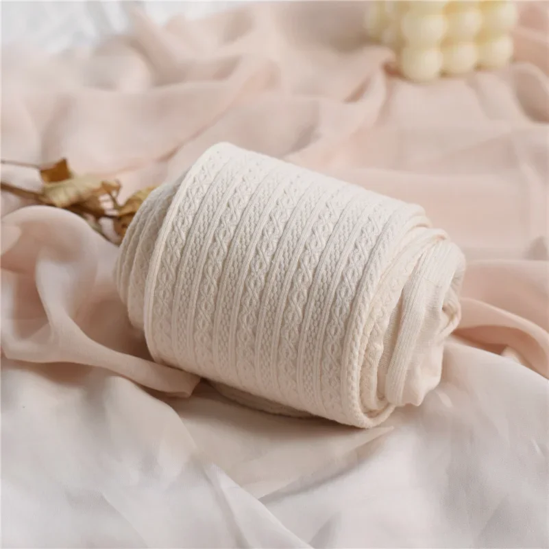Japanse Winter Verticale Bar Warme Panty Haver Kleur Mager Volledige Voet Verdikte Basis Sokken Snoep Kleur Foundation Pluche Panty
