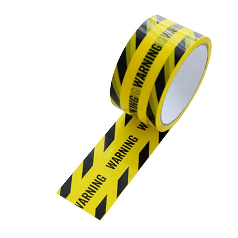 1 Roll 48mm*25m Warning Tape Safety Adhesive Barricade Wet Floor Caution Tape: warning