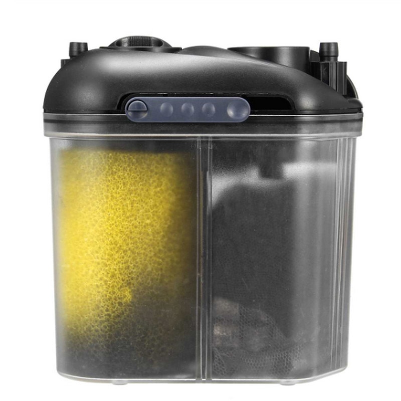 BOYU-filtro de bote externo para acuario, EF-05 de agua dulce marina, 5W, 150L/H, EF-05, 5,5 W, 220V
