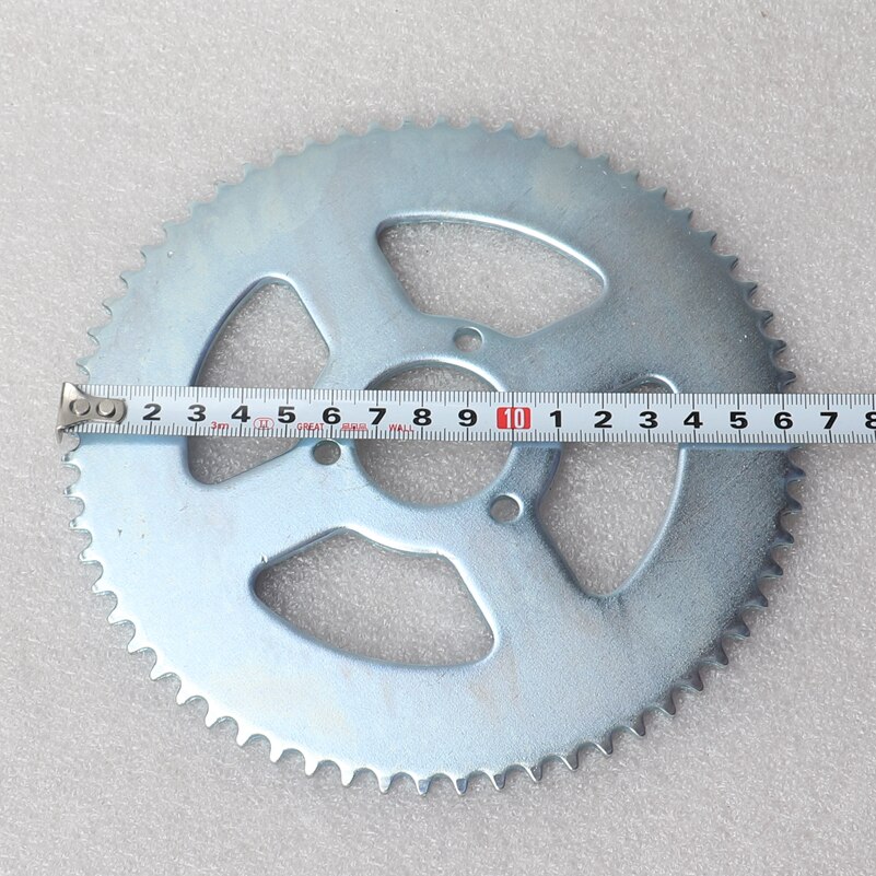 64 tann  t8f 35mm bakhjul til mini moto atv quad smussgrop lomme sykkel kryss 47cc 49cc deler