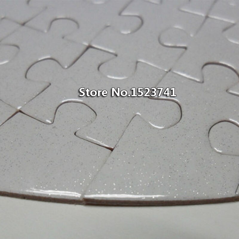 10 Sets Heart Size Hardboard Sublimation Blank Jigsaw Puzzle Love Style
