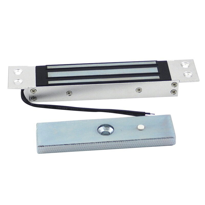 Cerradura Electromagnética magnético eléctrico oculto para puerta, montaje empotrado, 180Kg, 12V