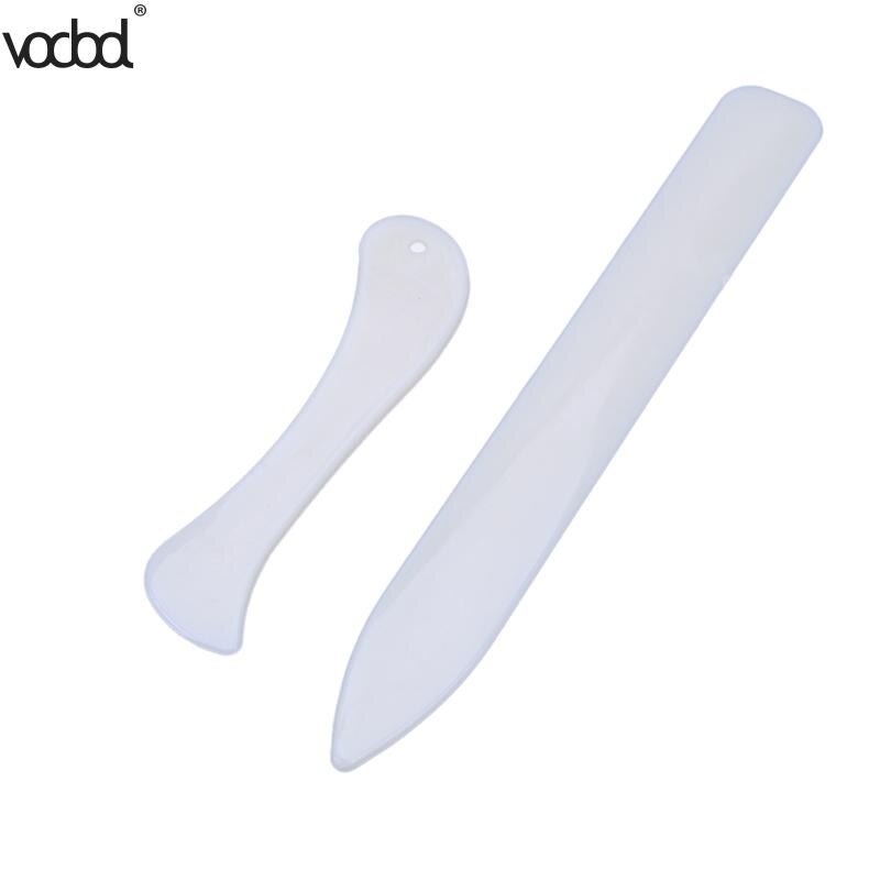 2pcs Paper Creaser Set for DIY Scrapbooking Card Making Photo Album Paper Folding Tool Crafts Edge Side Slicker Letter Opener