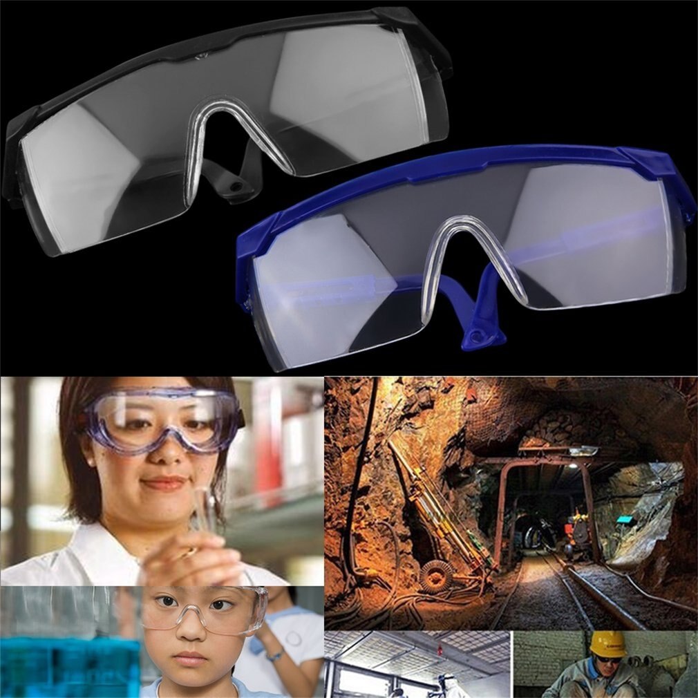 Gafas de seguridad para trabajo, lentes de protección para ojos, antipolvo, para laboratorio, pintura Industrial, antisalpicaduras, a prueba de viento