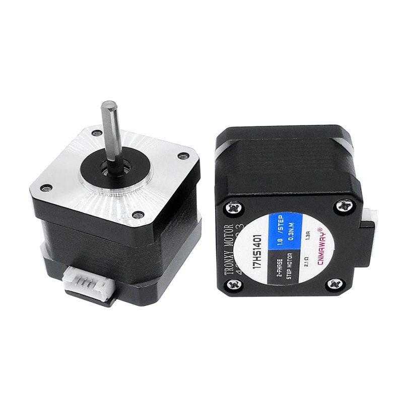 34MM High torque 42 Stepper Motor 2 PHASE 4-lead Nema17 motor 42BYGH34 34MM 1.3A 0.3N.M LOW NOISE motor (17HS1401) for CNC XYZ