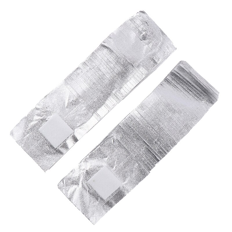 Aluminium Foil Nail Art Soak Off Polish Nagel Verwijderen Wraps Nail Handdoek Gel Polish Remover Manicure Tool 100Pcs