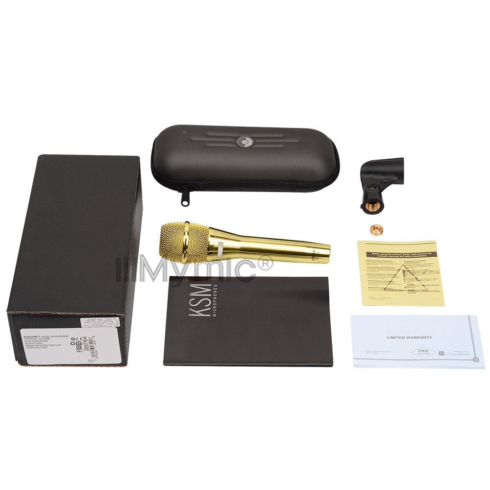 Top K9 Classic Wire Microphone !! K9/G Handheld Karaoke Vocals Super-Cardioid Dynamic Podcast Mic Mike