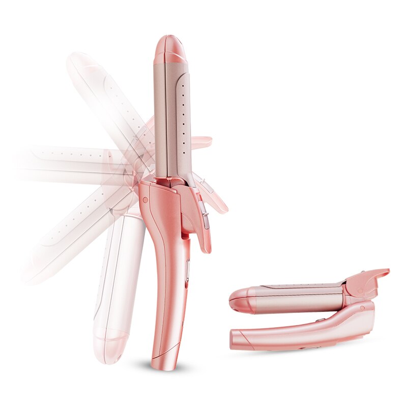 RIWA 2 in 1 Folding Styling Tool Temperature Control Curling For Hair Curler Iron Wet and Dry Ceramic Curling Irons RB-8309