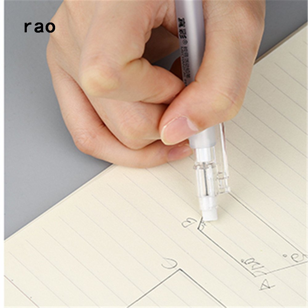 Transparent white 482 Mechanical Pencil School office Sketch drawing pens art Automatic Pencil