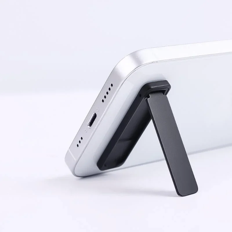 Invisible Ultra Thin Mini Metal Folding Mobile Phone Holder Stand Alloy Portable Phone Kickstand Bracket Desktop Phone Holder