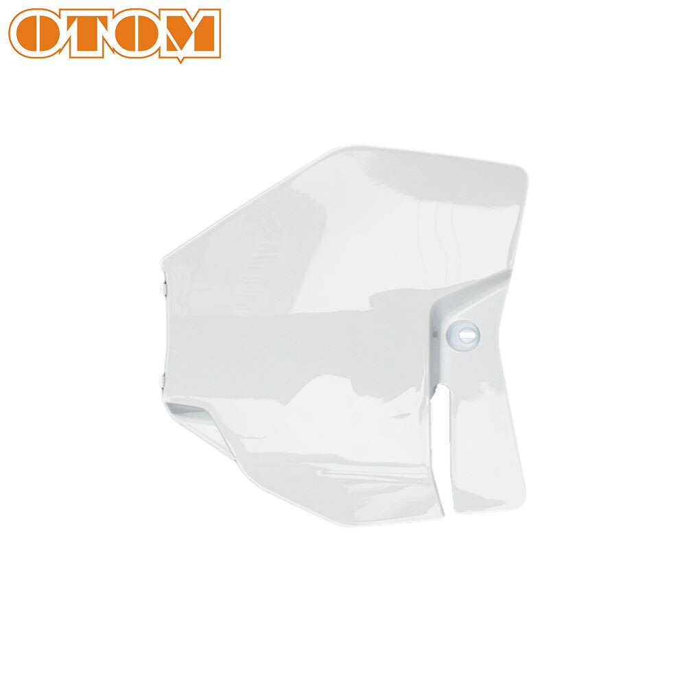Otom frontnummerplate plastdeksel hvit oransje til ktm sx sxf  xc 125 250 350 450 skitt gruve sykkel motocross enduro nummerskilt: Hvit