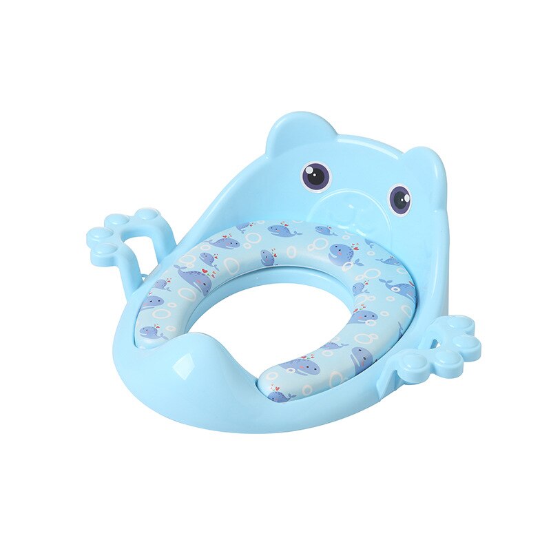Lazychild Kinderen Wc-bril Voor Meisjes Jongens Baby Peuter Toilet Seat Baby Potje Thuisgebruik: light blue