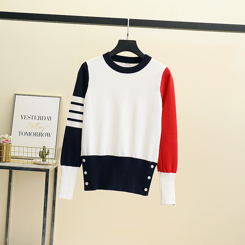 Sweter Y2k swetry 2021 jesień swetry na zimę odzież damska z długim rękawem koreańnarty modny szczyt Got Kawaii gotyk odzież z dzianiny