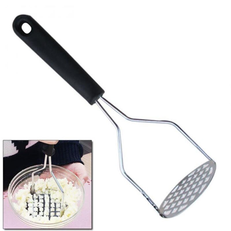Stainless Steel Potatoes Mud Pressure Mud Machine Potato Masher Ricer Fruit Vegetable Tools Kitchen Gadgets Accessories