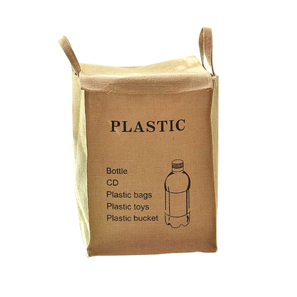 Useful and Affordable COTTON &amp; LINEN Laundry Basket Storage Box Container Sundries Organizer: no4