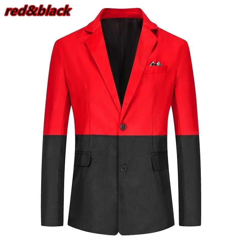 Slim Fit para hombres Blazer Casual sólido negocio boda prendas de vestir abrigo traje Tops de una sola botonadura Regular completo