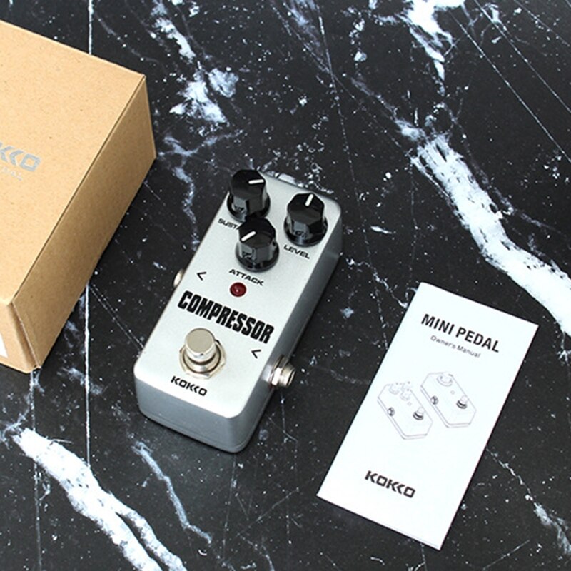 Mini Effect Processor Compressor Guitar Pedal Fully Analog Circuit Universal for Guitar and Bass