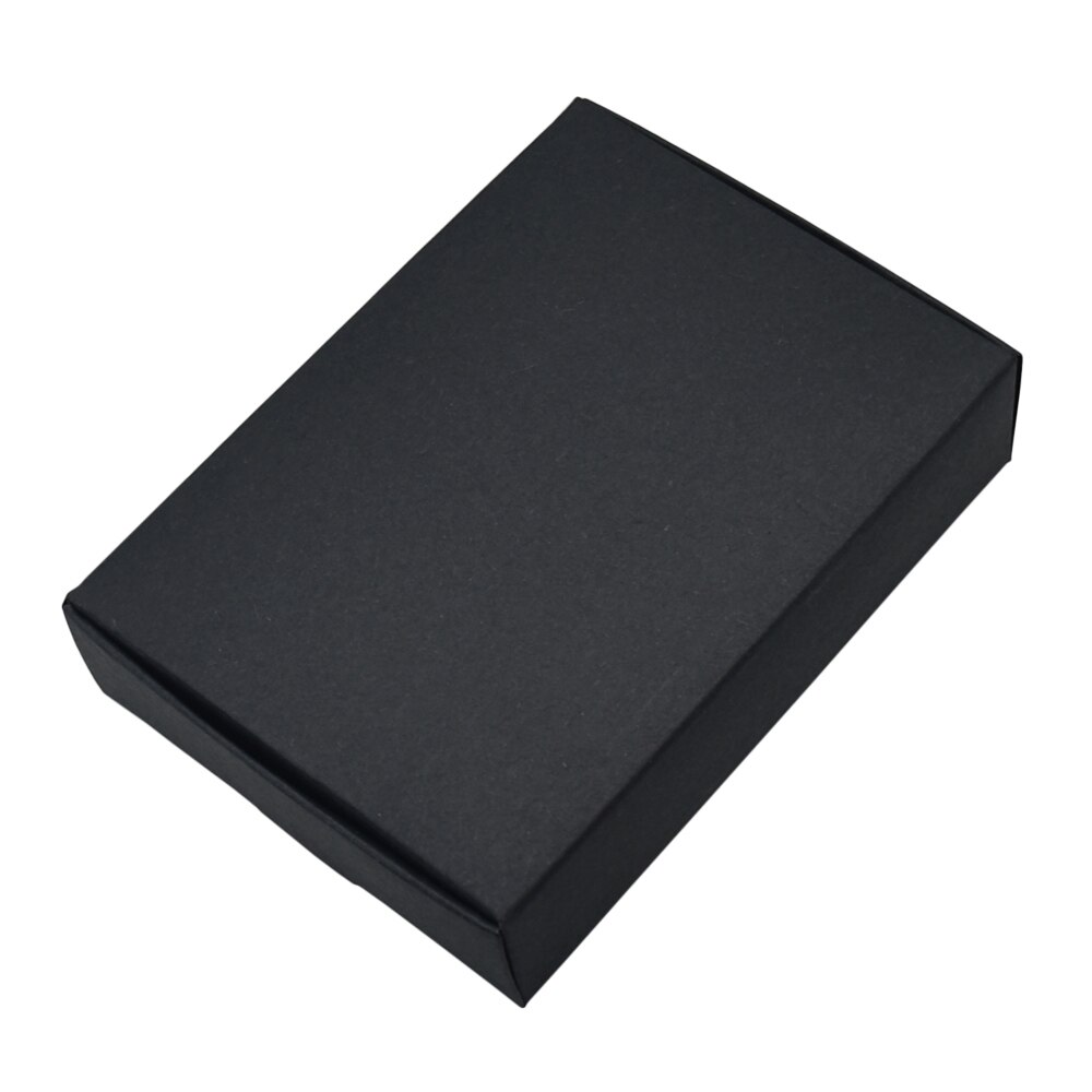Cajas de cartón negro de 13x9,5x3cm para , caja de cartón para , tarjetas de cumpleaños y bodas