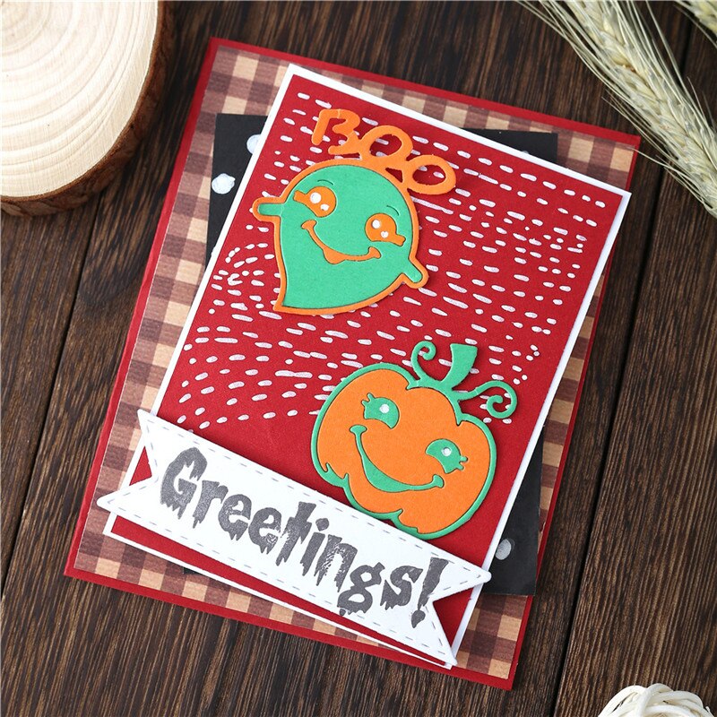 Kokorosa Halloween Sterft Dier Metalen Stansmessen voor Card Making Scrapbooking Embossing Cut Kaars Craft Sterft